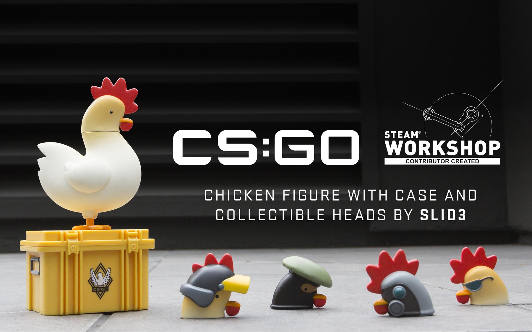 Valve Store Cs Go Chicken Crate Figure