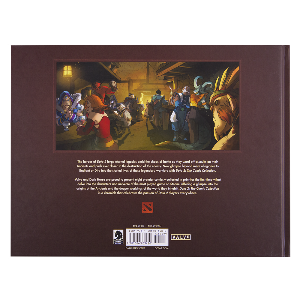 Excellent Book The Comic Collection Dota 2 Valve Corporation 
