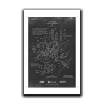 Gyrocopter Patent Print Art Print