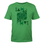 Wraith King of Clubs - Green Ink