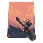 Rogue Knight at Your Service Mousepad